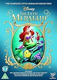 Little Mermaid Complete 1 - 3 DVD Film Collection Box Set: All 3 Movies Little Mermaid I, 2: Return to Sea, 3: Ariel's Beginning + Disney Extras Features