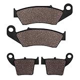 Yerbay Brake pads front/rear kit for Honda CR 125/250 R (02-07)/ CRF 250 R/X (04-18)/ CRF 450 R/X (02-18)