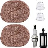 ZAMDOE FS56RC Air Filter Kit for STIHL FS40 FS56 FS50 FS56C FS40C FS70C FS50C KM56 FS70 KM56C FS56R FS70RC KM56RC KM56R FC70C FC70 FC56 FC56C HT56C Trimmer Replacement Parts for 4144 124 2800