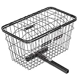 AYNEFY Mobility Scooter Rear Basket Bracket, Universal Heavy Steel Mounting Bracket Support for Rear Storage Basket on Mobility Scooters & Power Chairs (Basket Not Included)