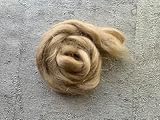 heidifeathers® Mohair and Wool Blend - Needle Felting Fur, Reborn Rooting, Doll Hair (Blond)