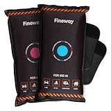 FiNeWaY 1kg Reusable Car Dehumidifier Bag, 2-Pack – Moisture & Condensation Absorbers with Anti-Slip Pads, Microwave Rechargeable for Cars, Vans & Caravans