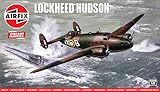Airfix Vintage Classics Set - A03006V Lockheed Hudson - Plastic Model Aircraft Kits for Adults & Children 8+, Set Includes 85 Pieces - 1:72 Scale Model Aircraft Sets, Un-painted