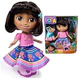 Dora, Dance with Me Dora, Interactive Dancing Doll with 2 Skirts, Bilingual Phrases and Music, Kids Toys for Girls and Boys Ages 3 and Up