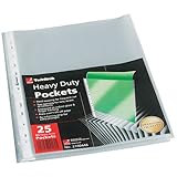 Twinlock Heavy Duty Punched Pockets A4- Top Opening SINGLE PACK