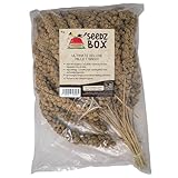 Millet Spray 1kg – Ultimate Deluxe Millet Spray Treat For Budgies Cockatiels Canaries Parrots Hamsters Rats Gerbils - Air-Dried Whole Sprays – High Energy, Easy to Digest – UK Packed - Seedzbox