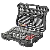STARWORK True MechanicTM 314-Piece Mechanics Tool Set and Socket Set, Professional Metric Set