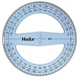 Bulk Price - HELIX 10cm / 360 degree Protractor H03 - PACK OF 10