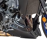 Lorababer Motorcycle Engine Guard Belly Pan Spoiler Lower Fairing Fits for Y-amaha MT09 MT 09 MT-09 SP Tracer 9 / GT 2021-2024 ABS Bellypan Body Frame Panel Kit Cowling Protector (Matte Black)