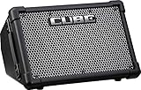 ROLAND Cube Street Ex Battery-Powered Portable Stereo Amplifier, 50 Watts of Stereo Power, Black, CUBE-ST-EX