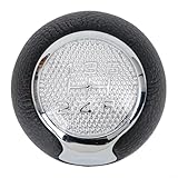Car Manual Transmission Gear Shift Knob Leather Lever Handle for Alfa for Romeo for Mito 147 166 3.2L V6 2008-2016 Black(5 speed)