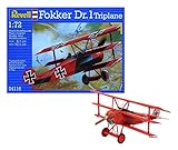 Revell 04116 Fokker DR. 1 Triplane 1:72 Scale Unbuilt/Unpainted Plastic Model Kit