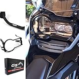 Arashi Headlight Protector Guard Cover for BMW R1200GS Adventure 2013-2018 R1250GS 2019-2023 CNC-Machined Aluminium Protector Cover Protection Black R 1200 1250 GS 1250GS 1200GS Motorcycle Accessories