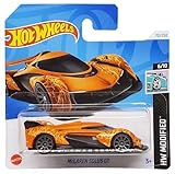 Hot Wheels - McLaren Solus GT - HW Modified 6/10 - HTD14 - Short Card - Sports Car - Orange - Mattel 2024-1:64