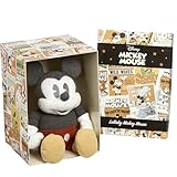 Rainbow Designs Official Disney Mickey Memories - Mickey Mouse Calm Lullaby Musical Soft Plush Toy For Babies