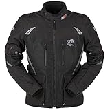 Furygan Men's APALACHES Vented 2W1 Jacket, Black, XXL