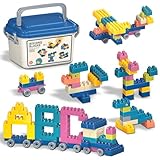 xwin sportseries STEM Blocks Construction Toys 150 Pcs Straw Building Set & Connectors for Boys & Girls - Straw Toy Interlocking Plastic Toys Engineering Connector Blocks for Kids