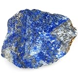 XIANNVXI Lapis Lazuli Crystal,1.77-2.17" Raw Lapis Lazuli Stone,Natural Blue Healing Crystal Rock Rough Gemstone
