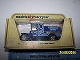 Matchbox Model of Yesteryear Y-3 1912 Ford Model T Express Dairy - blue and white