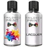 Tailored Paint Touch Up Paint Bottle Stone Chip Scratch Repair For Piaggio Moto 933 - Giallo Cromo (Touch Up Paint + Lacquer)