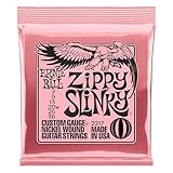 Ernie Ball Zippy Slinky Nickel Wound Electric Guitar Strings - 7-36 Gauge