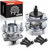 Frankberg 2x Wheel Bearing Hubs Rear Compatible with Mondeo III B5Y 2000-2007 Mondeo Mk III B4Y 2000-2007 X-Type I X400 2001-2009 Replace# 1115019