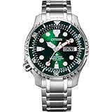 Citizen Men Analog Automatic Watch with Titanium Strap NY0100-50XE