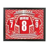 Barnsley The Tykes Football Shirt Personalised Picture Gift