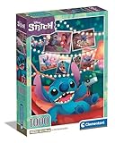 Clementoni - 39793 - Puzzle Disney Stitch - Jigsaw Puzzle 1000 Pieces | Jigsaw Puzzle For Adults | Comic Puzzle | Made In Italy