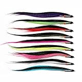 Tigofly 9 pcs/lot 9 colors Skinny Sunray Shadow Tube Fly Set 16-20cm For Salmon Trout Steelhead Fly Fishing Flies Lures Set