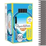 Paper Mate InkJoy 100ST Ballpoint Pens | Medium Point (1.0mm) | Black | 50 Count