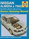 Nissan Almera and Tino Petrol Service and Repair Manual (Haynes Service and Repair Manuals)