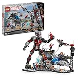 LEGO Marvel Captain America: Civil War Action Battle - Super Heroes Building Toy with 8 Minifigures incl. Iron Man, Spider-Man & Black Panther - Gift for 10+ Year Old Boys, Girls and Fans 76314