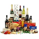 The Royal Luxury Hamper – Award-Winning Food & Drink - Champagne, Ruby Port, Wine, Cheese & Gourmet Food - Gift for Anniversary, Birthday, Corporate Clients or any Celebration