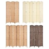 Hartleys Solid Weave Hand Made Wicker Room Divider - Choice of Size and Colour