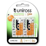 UNIROSS AA 1000 Hybrio Rechargeable Battery