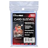 Ultra Pro - AW11739 - Card Protector Sleeves - - Transparent - 100 Piece