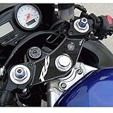 Resin Bike Stickers Motorcycle Compatible with Yamaha R6 1999-2002. Fork Steering Protections from Impact and Scratches. Pair of Resin Stickers - Gadget Moto