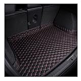 Car Boot Liner, for Ford C-Max (7-seater) 2010-2023 Leather Trunk Mat Single Piece Waterproof Wear-Resistant Auto Rear Cargo Liner Accessories,C