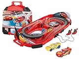 Carrera Speed Arena Race Case: Disney Pixar Cars, 2.77 Metres, With Lightning McQueen & Dinoco Cruz, Suitable From 3 Years+