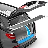uProtect Car Bumper Protector Full Set for BMW 1 Series 3 (III) F40 I 2019-2024 - Rear Bumper guards for cars, anti scratch, Paint Protector For Sill Lip - Carbon Black
