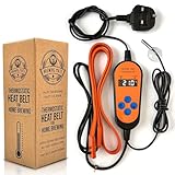 Brewing Mate Thermostatic Home Brew Heat Belt - Equipment for Beer and Wine Fermentation Temperature Control (Thermostatic)