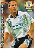 SHOOT Everton JOE PARKINSON Danka away kit collectable football magazine picture