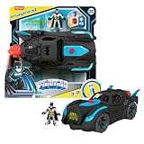 Fisher-Price Imaginext DC Super Friends Batmobile with lights and sounds, Batman toys for preschool play ages 3 years and up, HGX96