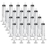 10ml Syringes 20 Pack - Colostrum Plastic Syringe With Cover, Individually Packaged, Sterile for Food Feeding, Labs, Glue, Silicone Production