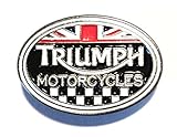 Motorcycles Classic 1960's Biker Metal Motorbike Enamel Badge
