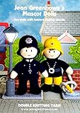 Jean Greenhowes Mascot Dolls Fireman Policeman Knitted Toy Book JK9 NEW