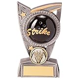 Trophy Superstore Triumph 3D Ten Pin Bowling Trophy - Free Engraving - 125mm C-50x16