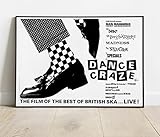 British Ska Dance Craze Movie The Beat Specials Madness Selecter Poster : Huge 36"x24" Print Similar (Slightly Larger) to A1 Size BRING YOUR WALLS TO LIFE !! #7