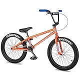 Eastern Cobra BMX Bike - 20 Inch Lightweight Freestyle Bicycle for Beginners, Orange